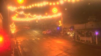 Weather camera view of Overland Hotel.