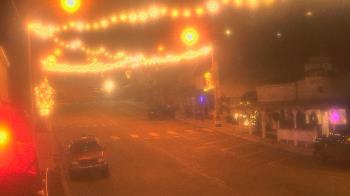 Weather camera view of Overland Hotel.