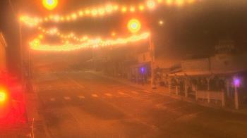 Weather camera view of Overland Hotel.