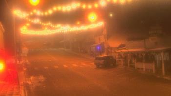 Weather camera view of Overland Hotel.