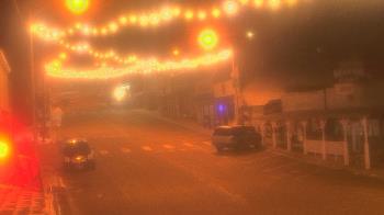 Weather camera view of Overland Hotel.