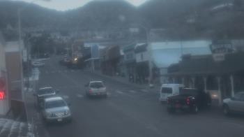 Weather camera view of Overland Hotel.