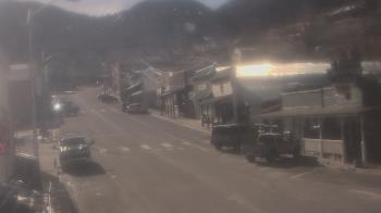 Weather camera view of Overland Hotel.