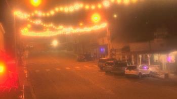 Weather camera view of Overland Hotel.