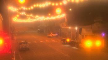 Weather camera view of Overland Hotel.