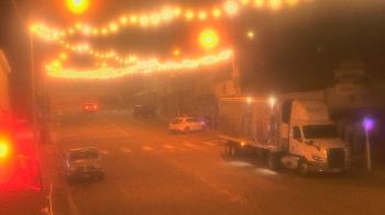 Weather camera view of Overland Hotel.