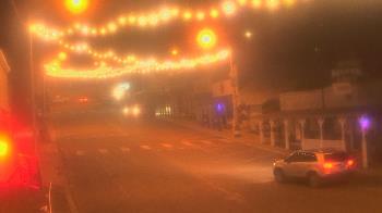 Weather camera view of Overland Hotel.