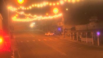 Weather camera view of Overland Hotel.