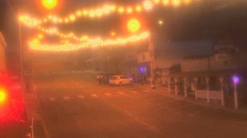 Weather camera view of Overland Hotel.