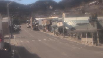 Weather camera view of Overland Hotel.