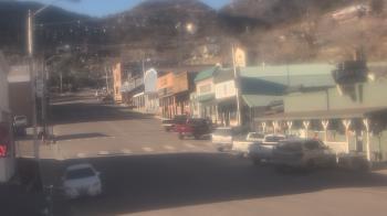 Weather camera view of Overland Hotel.