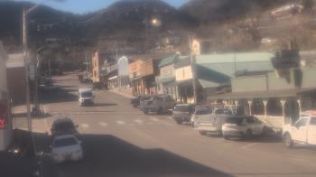 Weather camera view of Overland Hotel.