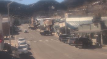 Weather camera view of Overland Hotel.