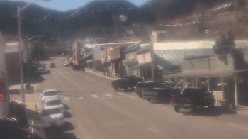 Weather camera view of Overland Hotel.