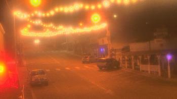 Weather camera view of Overland Hotel.