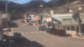 Weather camera view of Overland Hotel.