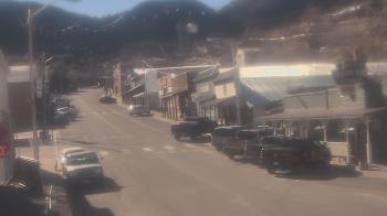 Weather camera view of Overland Hotel.