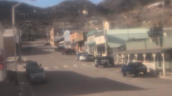 Weather camera view of Overland Hotel.