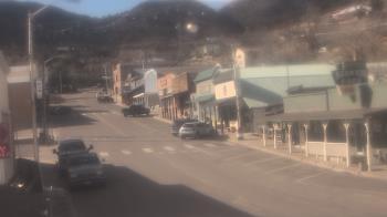 Weather camera view of Overland Hotel.