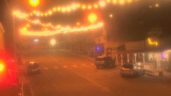 Weather camera view of Overland Hotel.