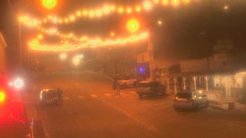 Weather camera view of Overland Hotel.