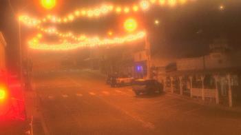 Weather camera view of Overland Hotel.