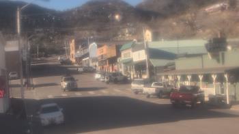 Weather camera view of Overland Hotel.