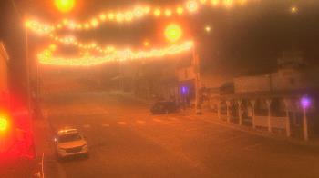 Weather camera view of Overland Hotel.