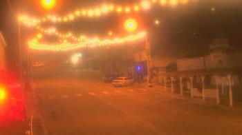 Weather camera view of Overland Hotel.