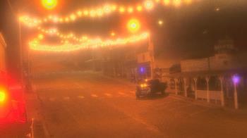 Weather camera view of Overland Hotel.