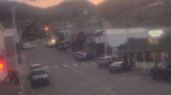 Weather camera view of Overland Hotel.