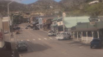 Weather camera view of Overland Hotel.