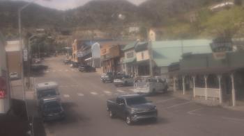 Weather camera view of Overland Hotel.