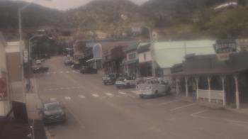 Weather camera view of Overland Hotel.