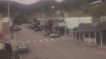 Weather camera view of Overland Hotel.