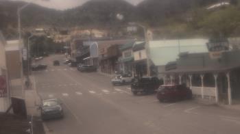 Weather camera view of Overland Hotel.