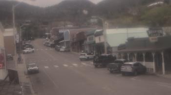 Weather camera view of Overland Hotel.