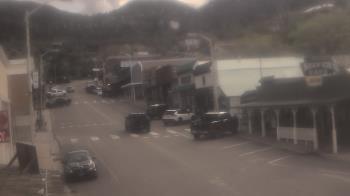 Weather camera view of Overland Hotel.