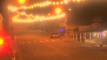 Weather camera view of Overland Hotel.