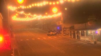 Weather camera view of Overland Hotel.