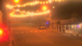 Weather camera view of Overland Hotel.