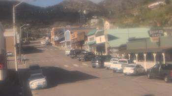 Weather camera view of Overland Hotel.