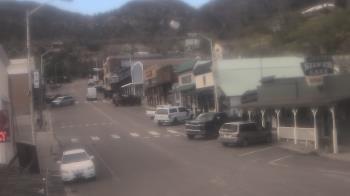 Weather camera view of Overland Hotel.