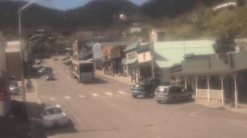 Weather camera view of Overland Hotel.
