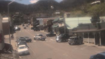 Weather camera view of Overland Hotel.