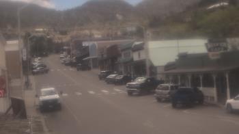 Weather camera view of Overland Hotel.