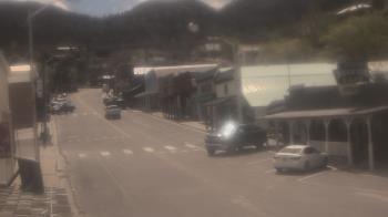 Weather camera view of Overland Hotel.
