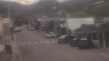 Weather camera view of Overland Hotel.