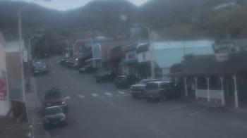 Weather camera view of Overland Hotel.