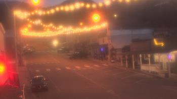 Weather camera view of Overland Hotel.